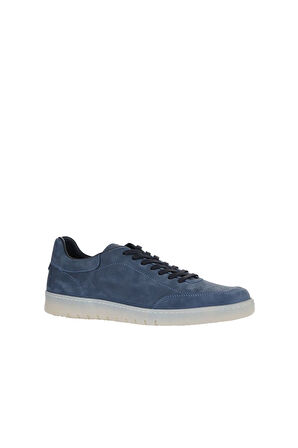 Bueno Shoes Mavi Dante Deri Erkek Spor Ayakkabı 07m0981