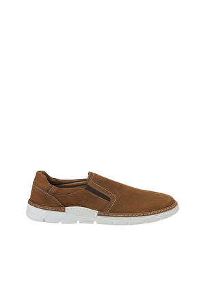 Bueno Shoes Taba Dante Baskılı Deri Erkek Loafer 07m1738e197