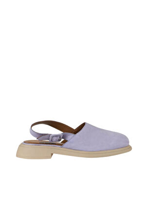 Bueno Shoes Lila Nubuk Kadın Sandalet 01wy8704