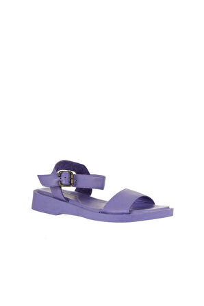 Bueno Shoes Lila Deri Kadın Sandalet 01wy2900