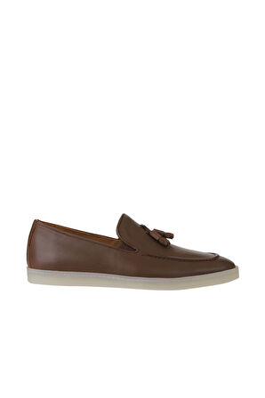 Bueno Shoes Taba Deri Erkek Loafer 11m22058