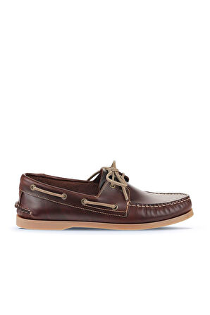 Bueno Shoes Kahverengi Kızıl Deri Erkek Loafer 11m23299