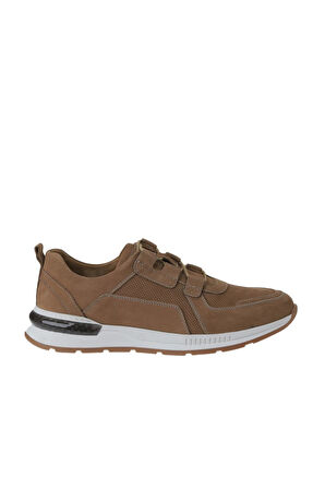 Bueno Shoes Karamel Nubuk Baskılı Erkek Spor Ayakkabı 07m15816653