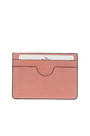 Pembe Deri Unisex Kartlık