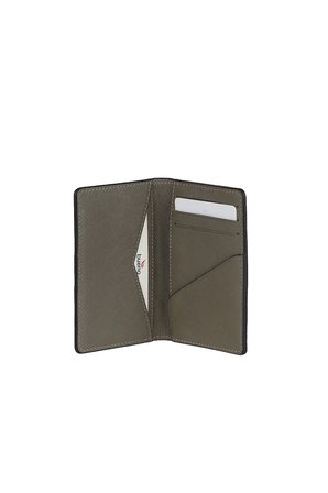 Haki Deri Unisex Kartlık