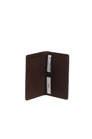 Kahverengi Deri Unisex Kartlık