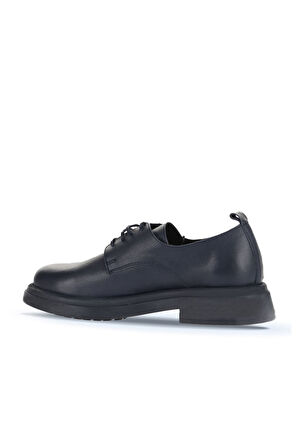 Bueno Shoes Lacivert Deri Kadın Klasik Ayakkabı 01wz4006