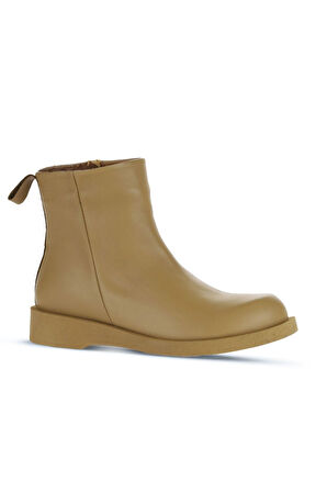 Bueno Shoes Tarçın Deri Kadın Düz Bot 01wz8901