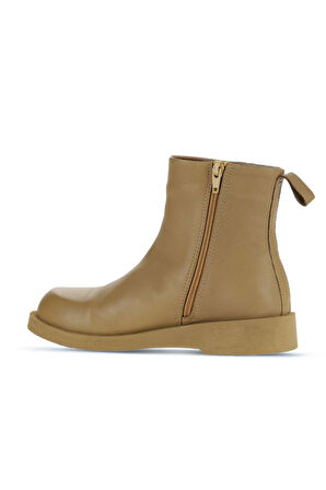 Bueno Shoes Tarçın Deri Kadın Düz Bot 01wz8901