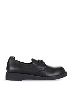 Bueno Shoes Siyah Deri Kadın Klasik Ayakkabı 01wz8902
