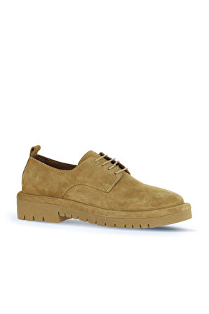 Bueno Shoes Taba Açık Süet Kadın Klasik Ayakkabı 01wz6704