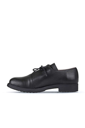 Bueno Shoes Siyah Deri Kadın Klasik Ayakkabı 01wz7300