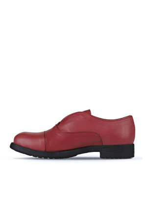 Bueno Shoes Bordo Deri Kadın Klasik Ayakkabı 01wz7301
