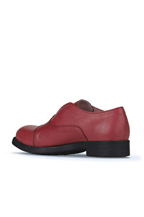 Bueno Shoes Bordo Deri Kadın Klasik Ayakkabı 01wz7301