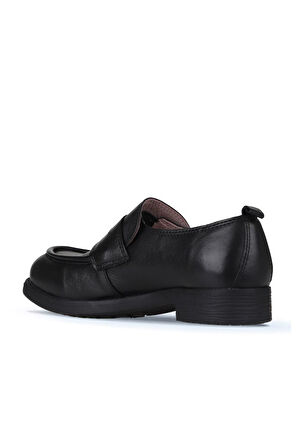 Bueno Shoes Siyah Deri Kadın Loafer 01wz7303