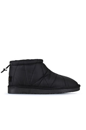 Bueno Shoes Siyah Paraşüt Kadın Düz Bot 05ag6004055