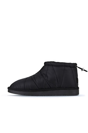 Bueno Shoes Siyah Paraşüt Kadın Düz Bot 05ag6004055