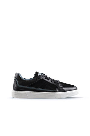 Bueno Shoes Siyah Multi Deri Erkek Spor Ayakkabı 16ma7084