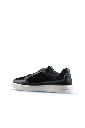 Bueno Shoes Siyah Multi Deri Erkek Spor Ayakkabı 16ma7084
