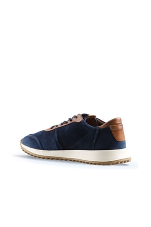 Bueno Shoes Mavi Kot Süet Erkek Spor Ayakkabı 16ma8061