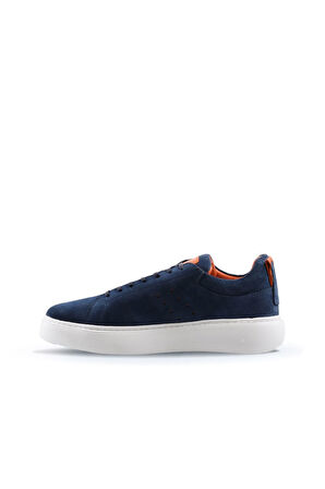 Bueno Shoes Mavi Kot Süet Erkek Spor Ayakkabı 16ma8079