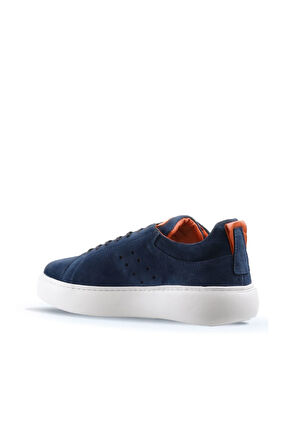 Bueno Shoes Mavi Kot Süet Erkek Spor Ayakkabı 16ma8079