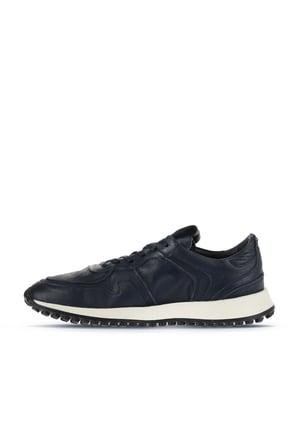 Bueno Shoes Mavi Kot Deri Erkek Spor Ayakkabı 16ma8105