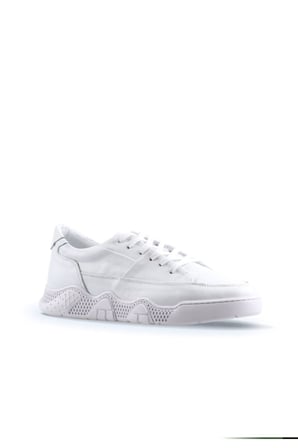 Bueno Shoes Beyaz Deri Erkek Spor Ayakkabı 16ma2522