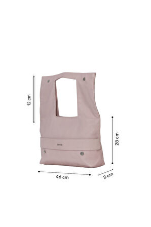 Bueno Shoes Pembe Deri Kadın Portföy Çanta 01wb0003