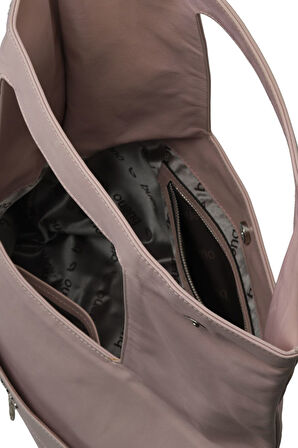 Bueno Shoes Pembe Deri Kadın Portföy Çanta 01wb0003