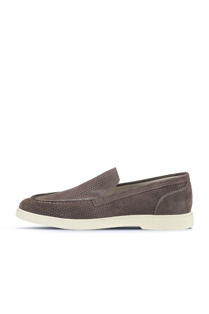Bueno Shoes Vizon Süet Erkek Loafer 01ma8200