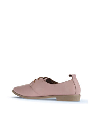Bueno Shoes Gül Kurusu Deri Kadın Düz Ayakkabı 01wa0210