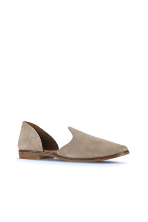 Bueno Shoes Kum Alf Süet Kadın Düz Sandalet 01wa7001