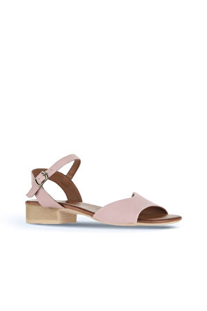 Bueno Shoes Gül Kurusu Deri Kadın Sandalet 01wa7308