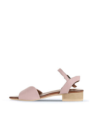 Bueno Shoes Gül Kurusu Deri Kadın Sandalet 01wa7308