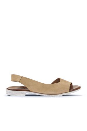 Bueno Shoes Taba Açık Alf Süet Kadın Sandalet 01wa3013