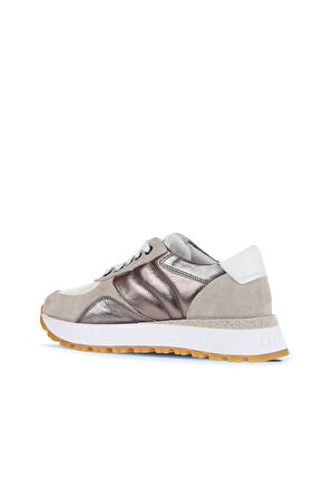 Bueno Shoes Bej Taba Deri Kadın Spor Ayakkabı 01wa8501