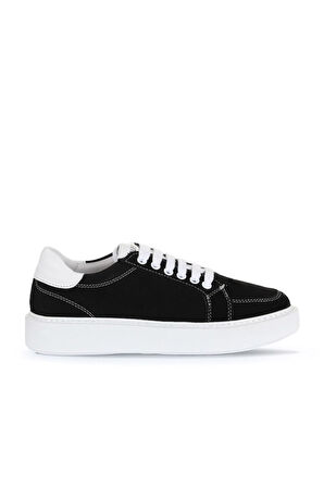 Bueno Shoes Siyah Süet Kadın Spor Ayakkabı 01wa8401