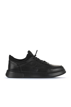 Bueno Shoes Siyah Marsel Deri Erkek Spor Ayakkabı 07ma0487f412
