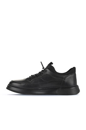 Bueno Shoes Siyah Marsel Deri Erkek Spor Ayakkabı 07ma0487f412