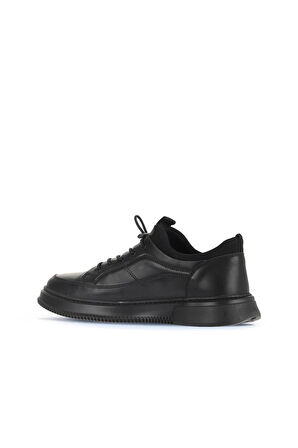 Bueno Shoes Siyah Marsel Deri Erkek Spor Ayakkabı 07ma0487f412