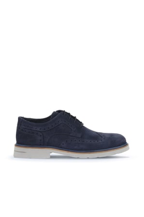 Bueno Shoes Lacivert Süet Erkek Günlük Ayakkabı 07ma22210309