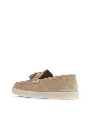 Bueno Shoes Taba Süet Erkek Loafer 07ma22372026
