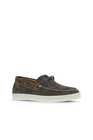 Bueno Shoes Haki Süet Erkek Loafer 07ma22382026