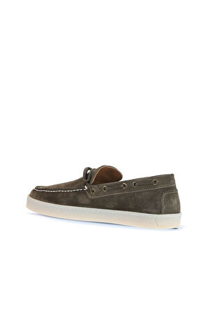 Bueno Shoes Haki Süet Erkek Loafer 07ma22382026