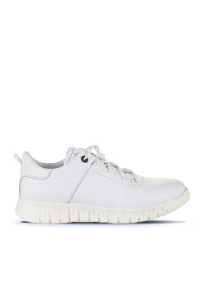 Bueno Shoes Beyaz Marsel Deri Erkek Günlük Ayakkabı 07ma21142082