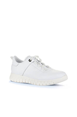 Bueno Shoes Beyaz Marsel Deri Erkek Günlük Ayakkabı 07ma21142082