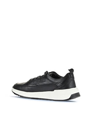Bueno Shoes Siyah Deri Erkek Spor Ayakkabı 16ma6017