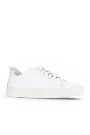 Bueno Shoes Beyaz Flotter Deri Erkek Spor Ayakkabı 11ma22003