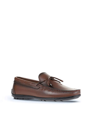 Bueno Shoes Kahverengi Deri Erkek Loafer 21ma214
